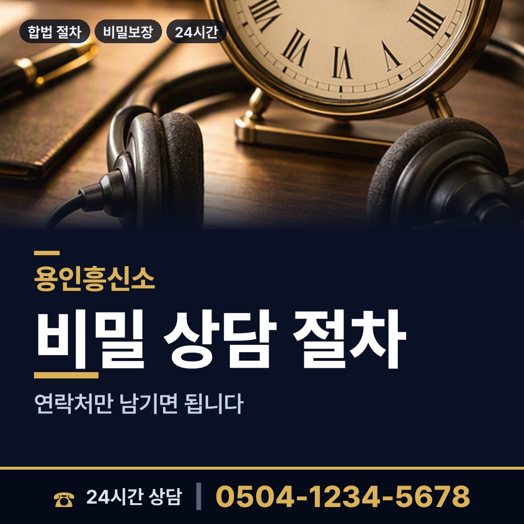 용인 신봉동 사설탐정 상담 안내